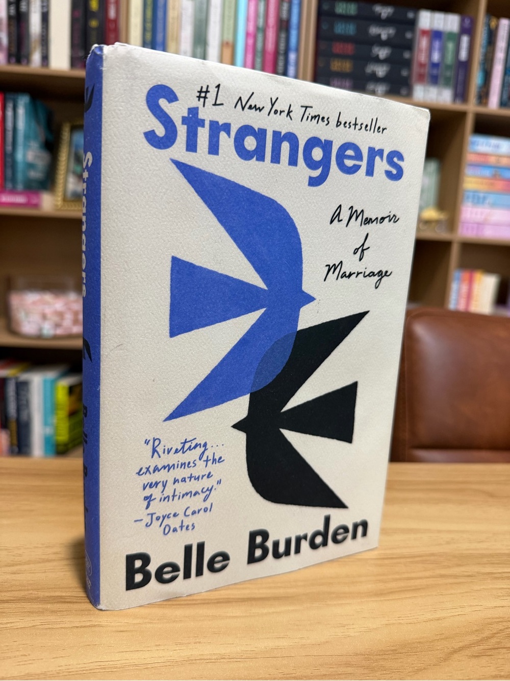 Strangers by Belle Burden - Blue & Black Cover Hardcover